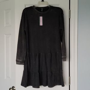 Wild Fable Tiered Mineral Wash Dress Sz S